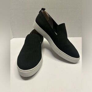 Kelly‎ & Katie Feni Black and White Slip-On Loafers Womens Size 9 Shoe